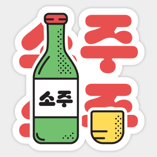 Soju Sticker